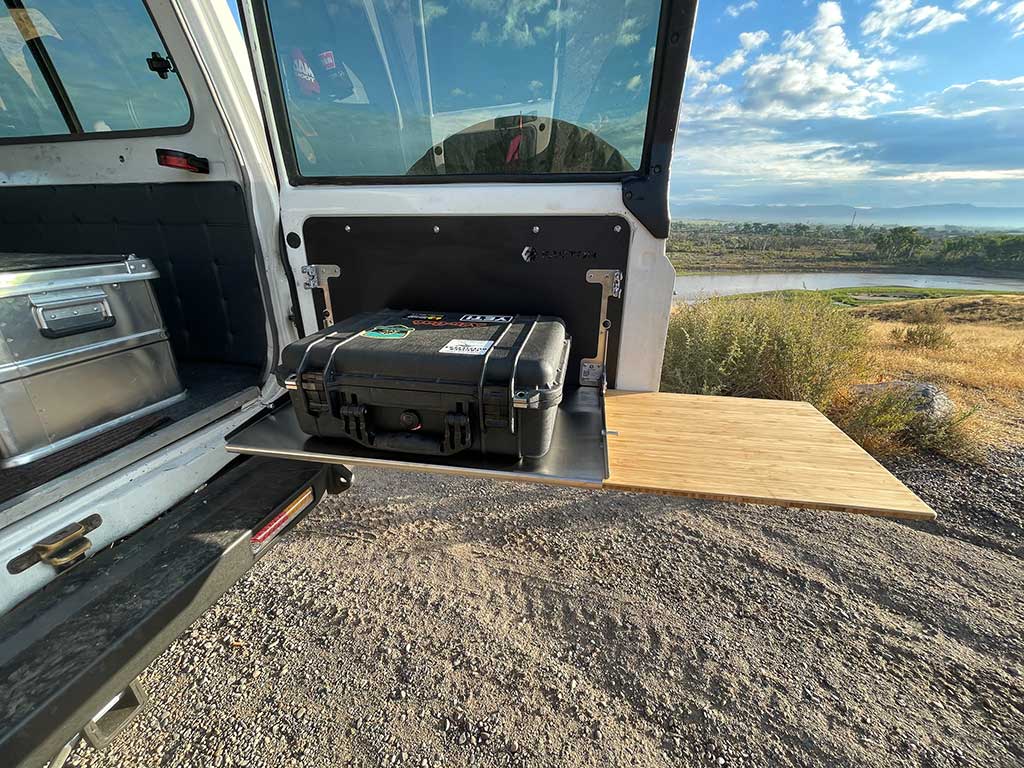 GP Factor Canopy Camper Full Folding Stainless Table W/ Cutting Board –  Overland Addict