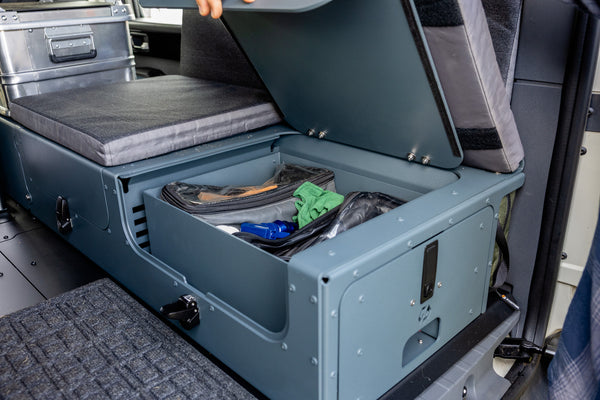 Ineos Grenadier Full Camper Interior Kitchen / Couch Modules