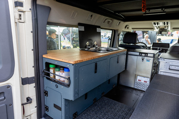 Ineos Grenadier Full Camper Interior Kitchen / Couch Modules