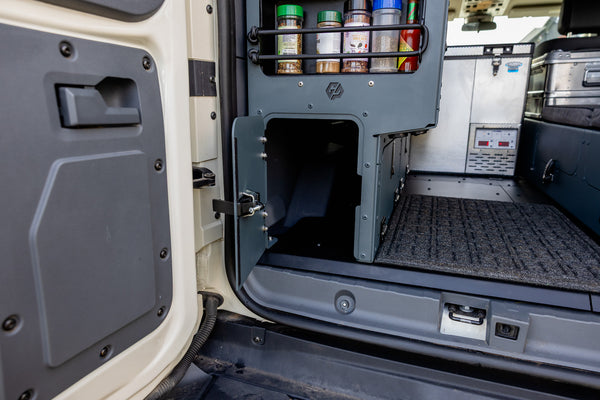 Ineos Grenadier Full Camper Interior Kitchen / Couch Modules