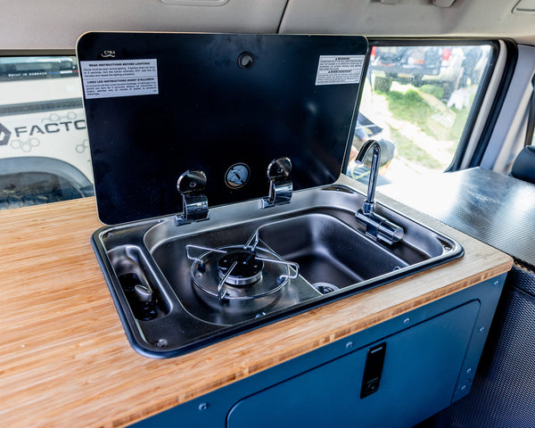 Ineos Grenadier Full Camper Interior Kitchen / Couch Modules