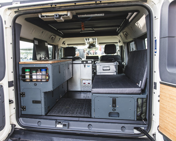 Ineos Grenadier Full Camper Interior Kitchen / Couch Modules