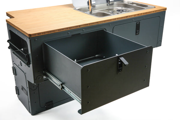 Ineos Grenadier Full Camper Interior Kitchen / Couch Modules
