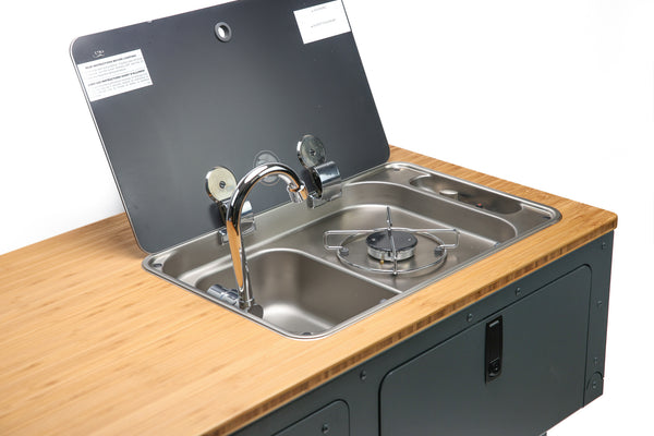 Ineos Grenadier Full Camper Interior Kitchen / Couch Modules