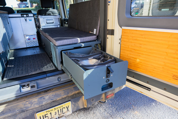 Ineos Grenadier Full Camper Interior Kitchen / Couch Modules