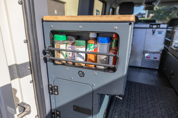 Ineos Grenadier Full Camper Interior Kitchen / Couch Modules