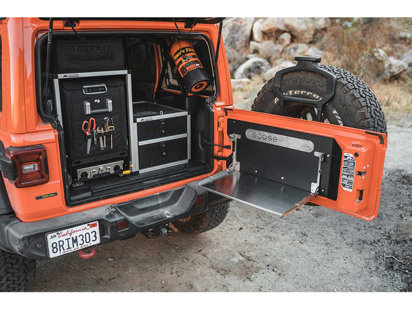 Jeep Wrangler JL / JLU Folding Tailgate Table - Goose Gear Edition