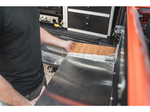 Jeep Wrangler JL / JLU Folding Tailgate Table - Goose Gear Edition