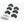 Load image into Gallery viewer, GP Load Bar Foot Pack 6 for Alu-Cab to Jeep JLU