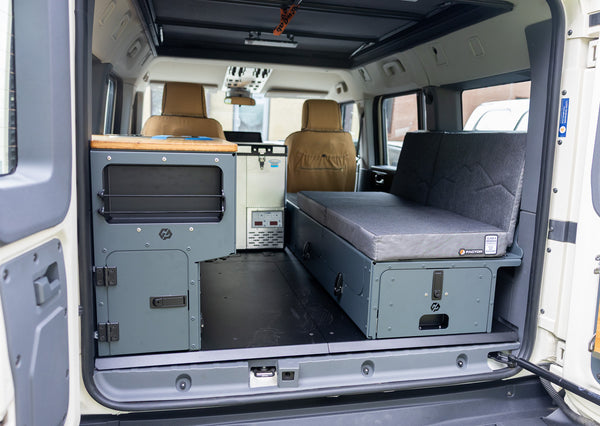 Ineos Grenadier Full Camper Interior Kitchen, Couch Module, & Full Flo – GP FACTOR WEB