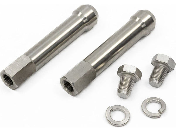 GP Extended Stainless Lug Nuts M14 thread