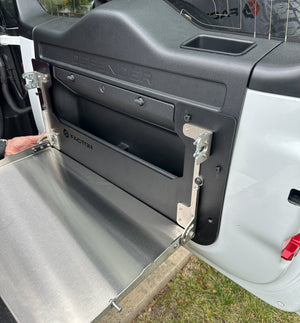 Land Rover Defender 110 / 130  (2020 & Newer) Folding Tailgate Table w/ cutting board
