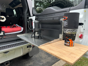 Land Rover Defender 110 / 130  (2020 & Newer) Folding Tailgate Table w/ cutting board