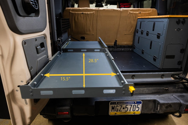 GP Factor Ineos Grenadier Cargo / Fridge Slide Storage Cabinet (Driver Side)