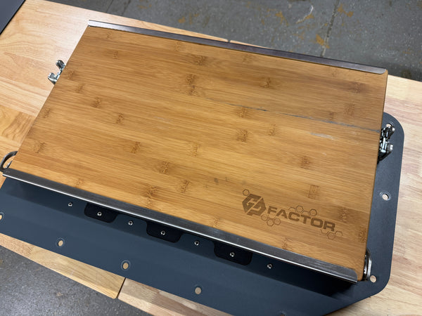 Scratch & Dent (Demo) Ineos Grenadier Folding Tailgate Table with Cubby