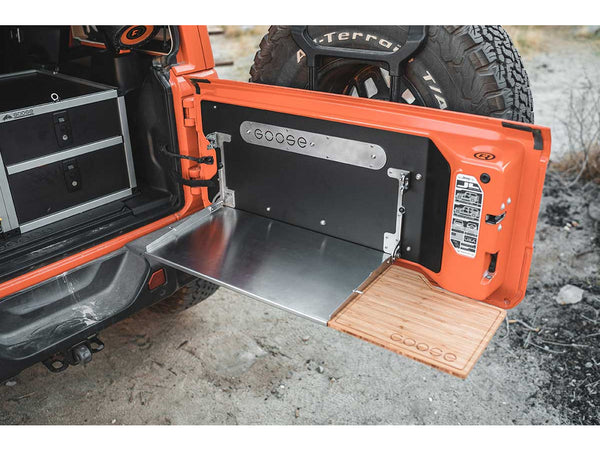 Jeep Wrangler JL / JLU Folding Tailgate Table - Goose Gear Edition