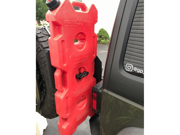 GP HD Hinge Accessory Mount Jeep JK - Rotopax/traction boards*