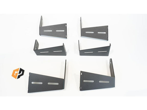 GP Offset Mounting Brackets for Alu-Cab to Jeep JLU
